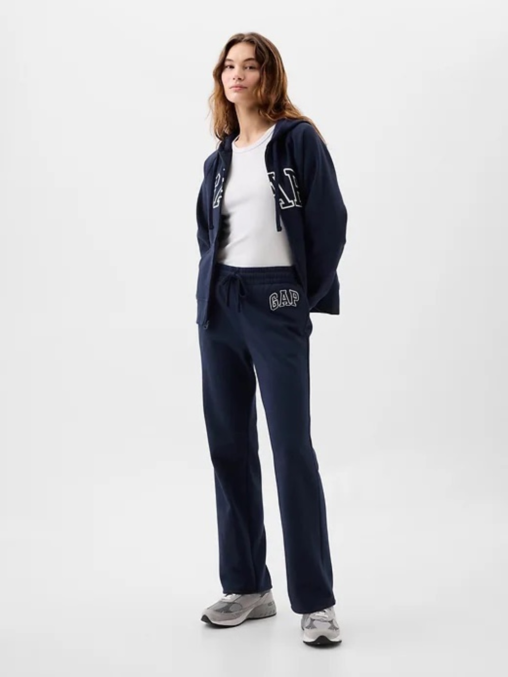 GAP Women's Navy Drawstring Track Pants